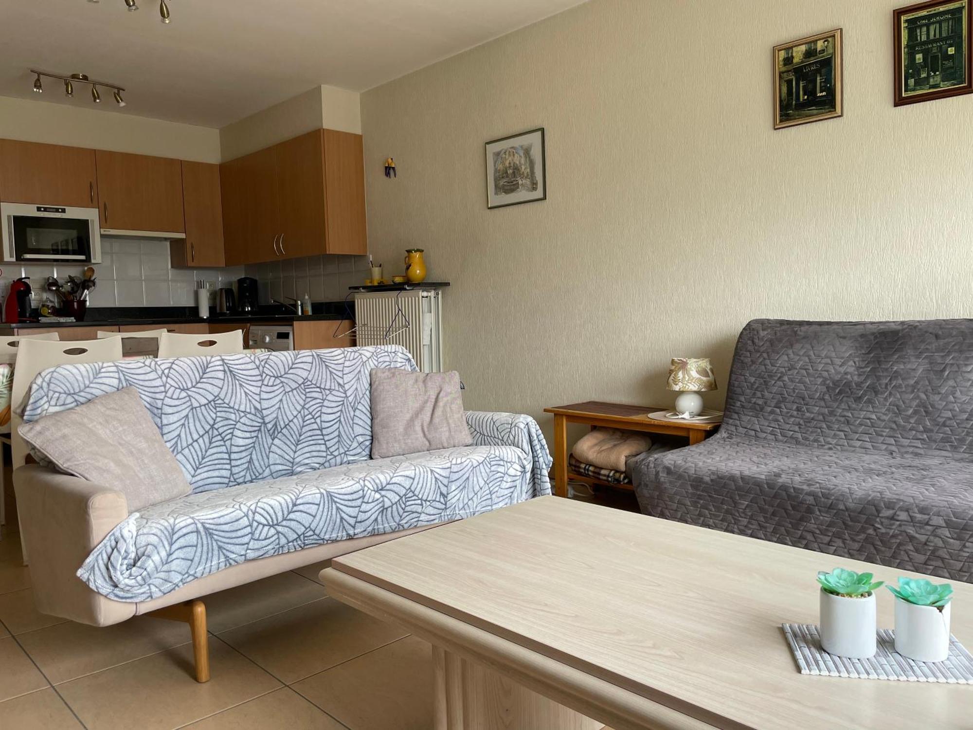 Appt Pablo Met Prive-Garage, Vlakbij Zee, In Koksijde-Bad Apartment Ngoại thất bức ảnh